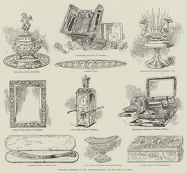 Hochzeitsgeschenke an Prinzessin Louise und den Herzog von Fife